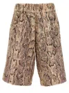 Dries Van Noten 'pomy' Bermuda Shorts In Brown