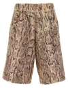 Dries Van Noten 'pomy' Bermuda Shorts In Brown