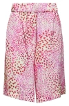 DRIES VAN NOTEN DRIES VAN NOTEN POMY BIS ORCHID SPOT PRINT JACQUARD BERMUDA SHORTS