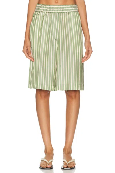 Dries Van Noten Pomy Short In Green