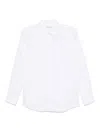 Dries Van Noten Camicia Popeline In White