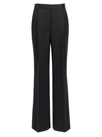 Dries Van Noten Pleat Detailed Portia Pants In Black