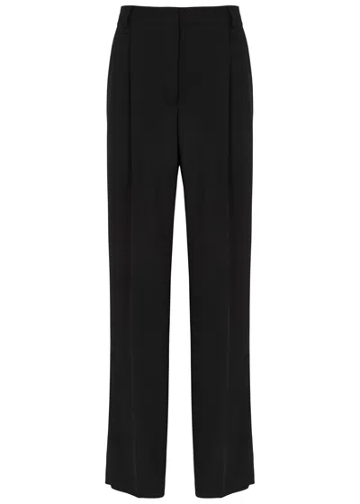 Dries Van Noten Portia Wide-leg Trousers In Blue