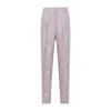 Dries Van Noten Tailored Trousers With Delicate Floral Pattern