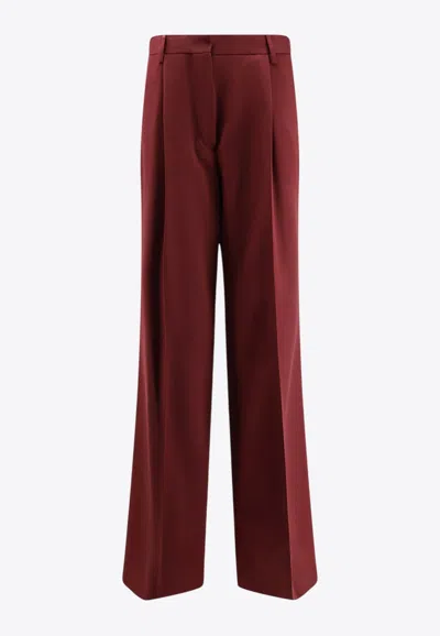 DRIES VAN NOTEN PORTIAS TAILORED WOOL PANTS