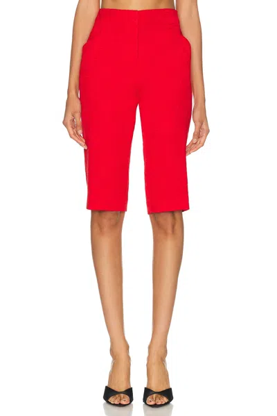 Dries Van Noten Posy Pant In Red