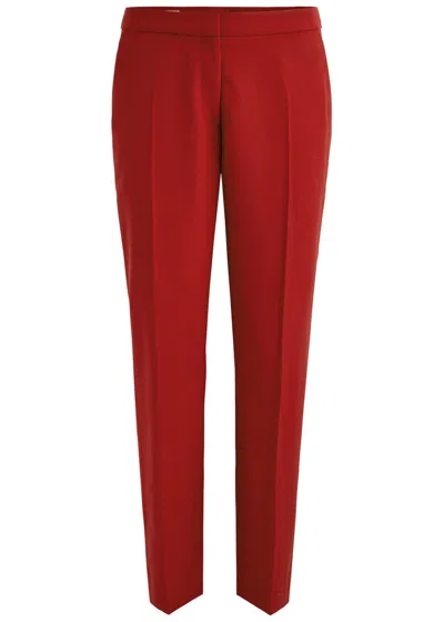 DRIES VAN NOTEN DRIES VAN NOTEN POUMAS TAPERED WOOL TROUSERS