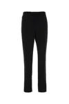 Dries Van Noten Ankle Length Polyester Pandoris Trousers In Black