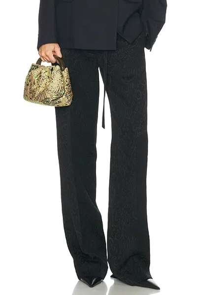 Dries Van Noten Presta Pant In Black
