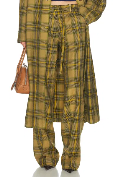 Dries Van Noten Presta Pant In Brown