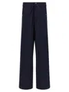 Dries Van Noten Wide Leg Trousers Featuring Button Accents In Multi