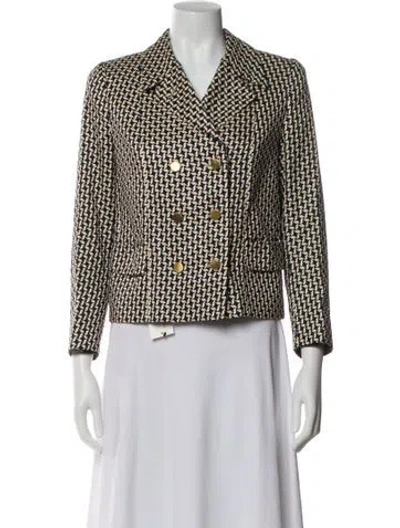 Pre-owned Dries Van Noten Printed Blazer In Multi