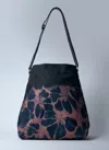 Dries Van Noten Mens Rust Floral-print Cotton Shoulder Bag In Brown