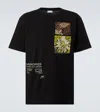 Dries Van Noten Cotton Jersey T-shirt With Print In Black