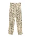 Dries Van Noten Snake Print Pants