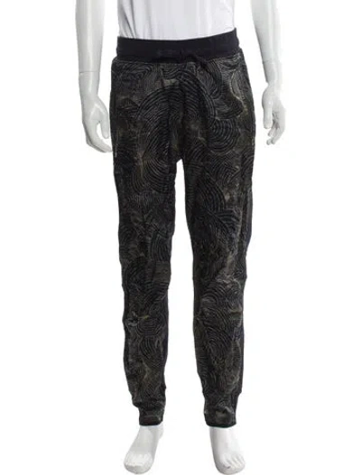 Pre-owned Dries Van Noten Printed Joggers In Multi