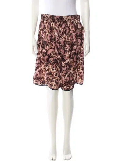 Pre-owned Dries Van Noten Printed Knee-length Shorts In Multi