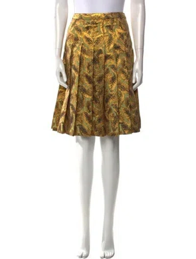 Pre-owned Dries Van Noten Printed Knee-length Skirt