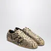 Dries Van Noten Printed Leather Low-top Sneaker