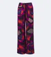 Dries Van Noten Puvis Long Drawstring Pants In Multi