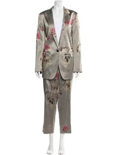 Pre-owned Dries Van Noten Printed Pantsuit