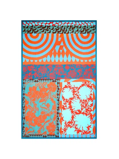Dries Van Noten Printed Pareo In Multi