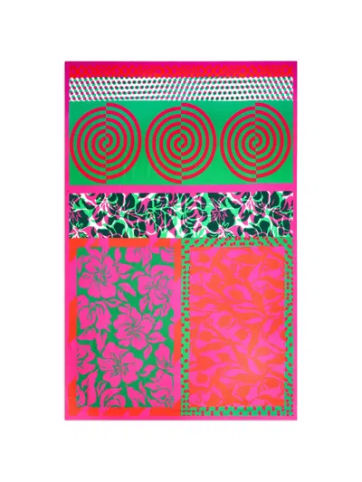 Dries Van Noten Printed Pareo In Pink