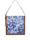 DRIES VAN NOTEN PRINTED SCARF BAG