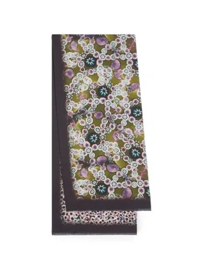 Dries Van Noten Printed Scarf In Multi