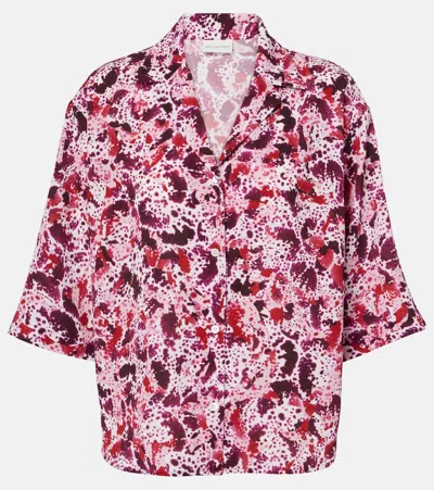 Dries Van Noten Printed Shirt In Multicoloured