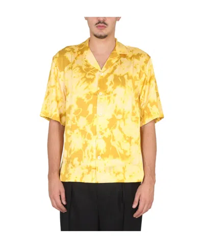 DRIES VAN NOTEN PRINTED SHORT-SLEEVED SHIRT