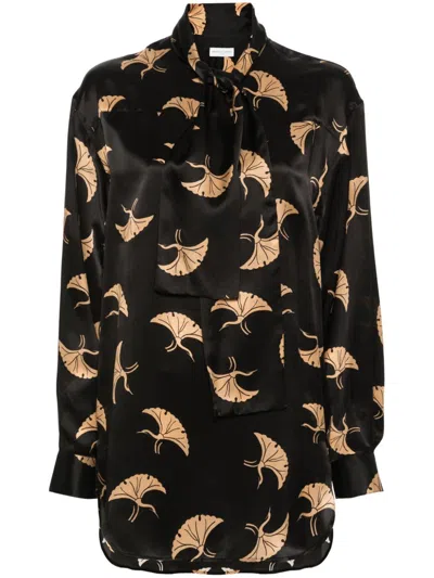 Dries Van Noten Printed Silk Shirt