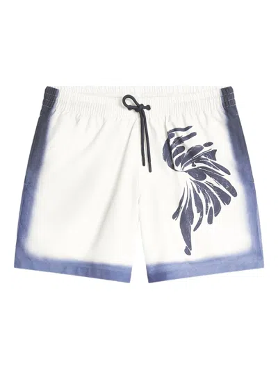 DRIES VAN NOTEN PRINTED SWIM SHORTS
