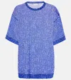 Dries Van Noten Printed Top In Purple
