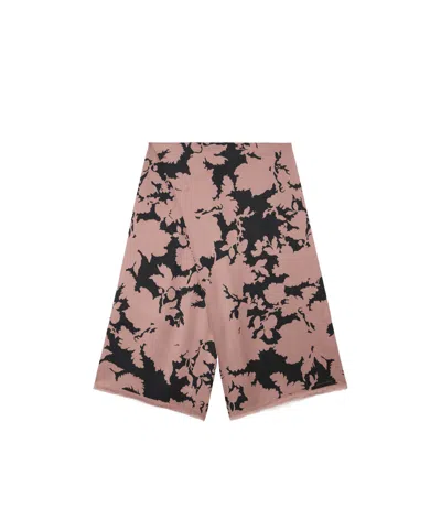 Dries Van Noten Printed Twill Scarf In Multi