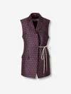 Dries Van Noten Sleeveless Vest In Multi