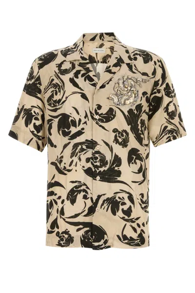 DRIES VAN NOTEN DRIES VAN NOTEN PRINTED VISCOSE CARLTONE SHIRT
