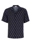 Dries Van Noten Carltone Camp-collar Embellished Voile Shirt