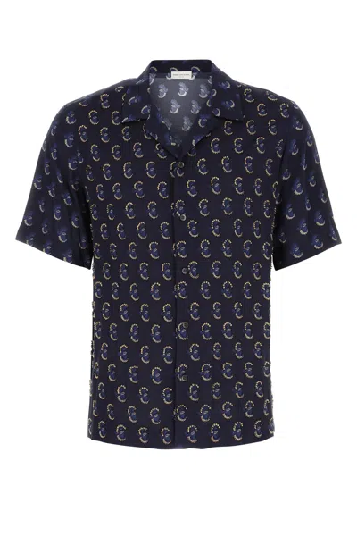 DRIES VAN NOTEN PRINTED VISCOSE SHIRT
