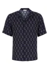 Dries Van Noten Carltone Camp-collar Embellished Voile Shirt