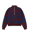 Dries Van Noten Printed Zipped Sweatshirt In Multi