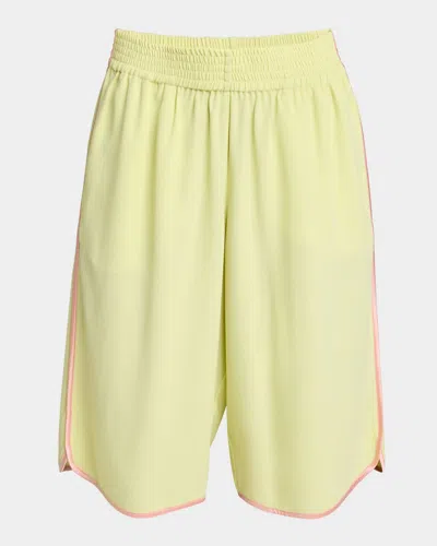 Dries Van Noten Priya Straight-leg Crop Track Pants