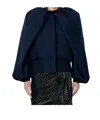 Dries Van Noten Women Puff-sleeve Jacket In Blue