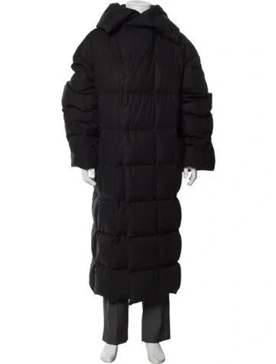 Pre-owned Dries Van Noten Puffer Coat In Black
