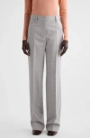 DRIES VAN NOTEN DRIES VAN NOTEN PULLA WINDOWPANE CHECK WOOL PANTS