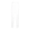 Dries Van Noten White Pulley Wool Pants In White