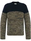 Dries Van Noten Pullover In Colour-block-optik In Nude