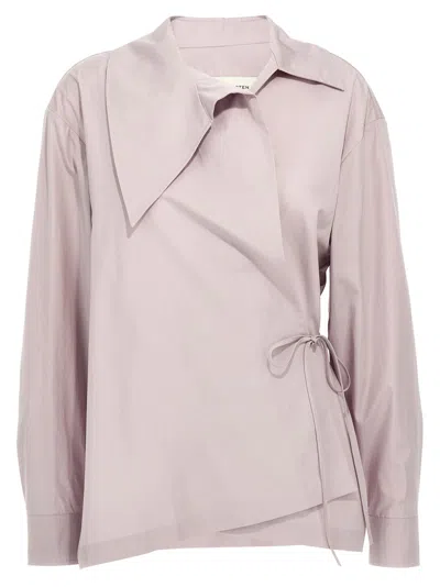 DRIES VAN NOTEN PURPLE CEDO SHIRT