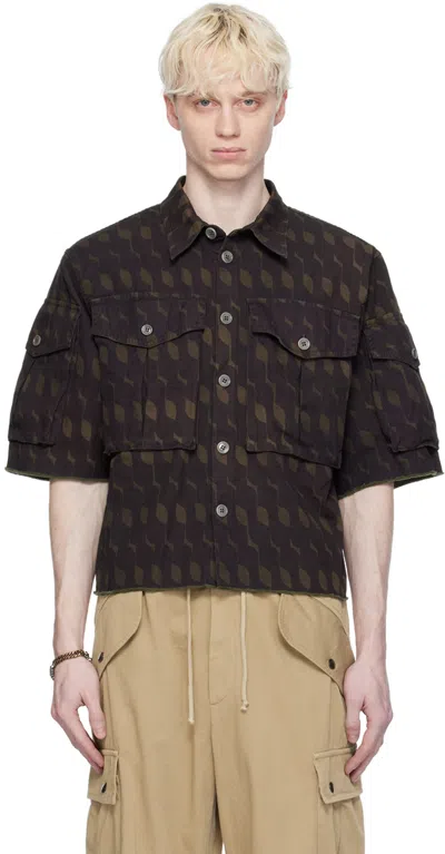 Dries Van Noten Purple Garment-dyed Shirt In 401 Purple