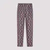 Dries Van Noten Parkino Patterned Pants In Purple